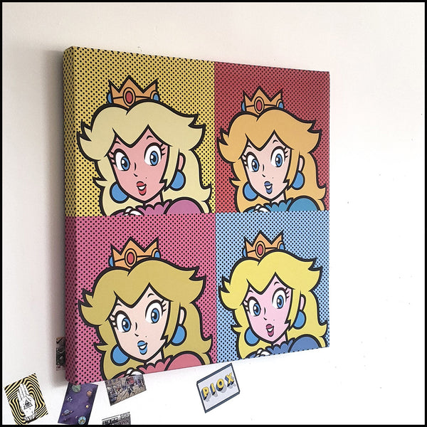 Peach Pop Art